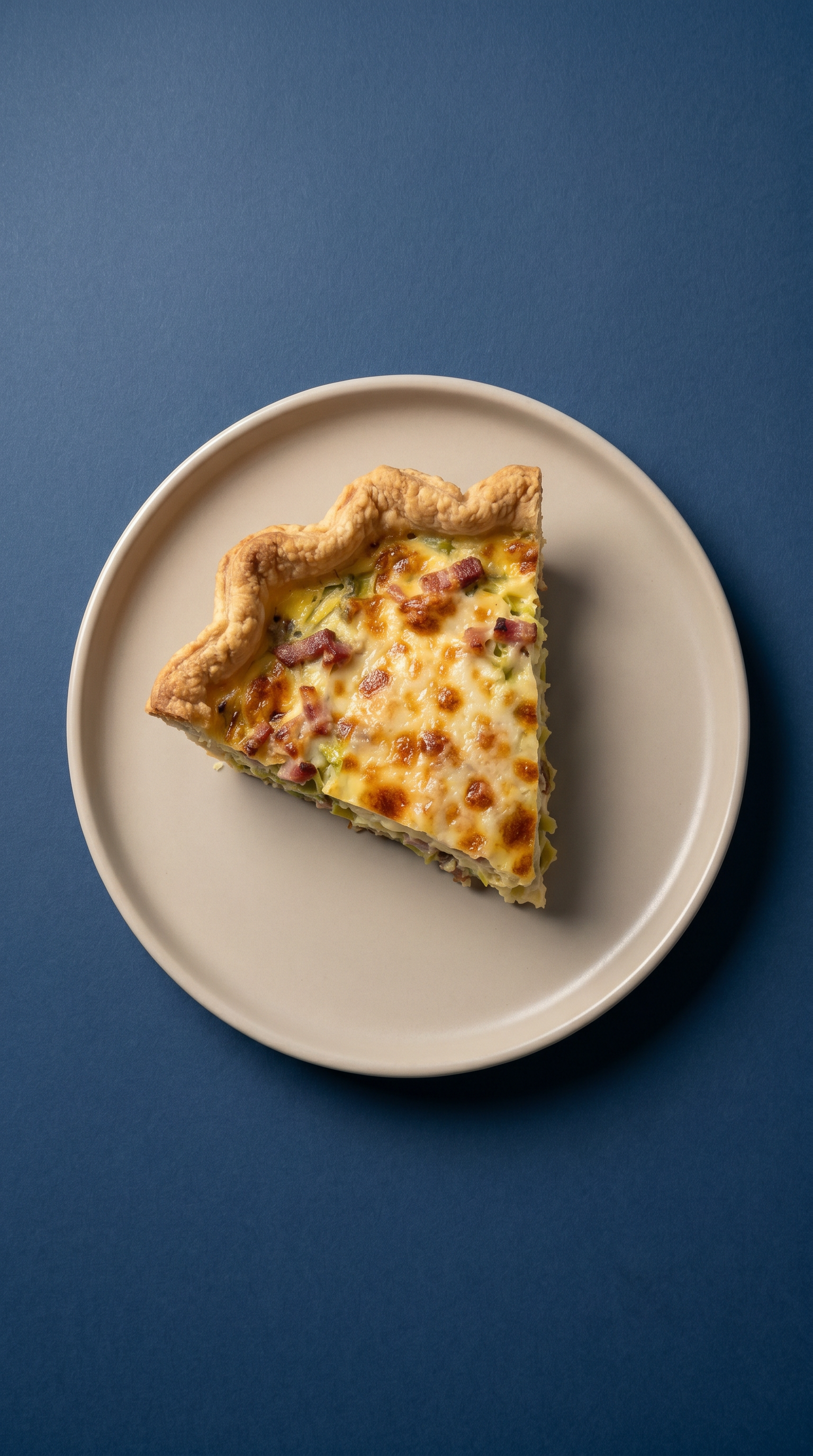Oma's Prei- en Spekquiche Lorraine met Bladerdeeg