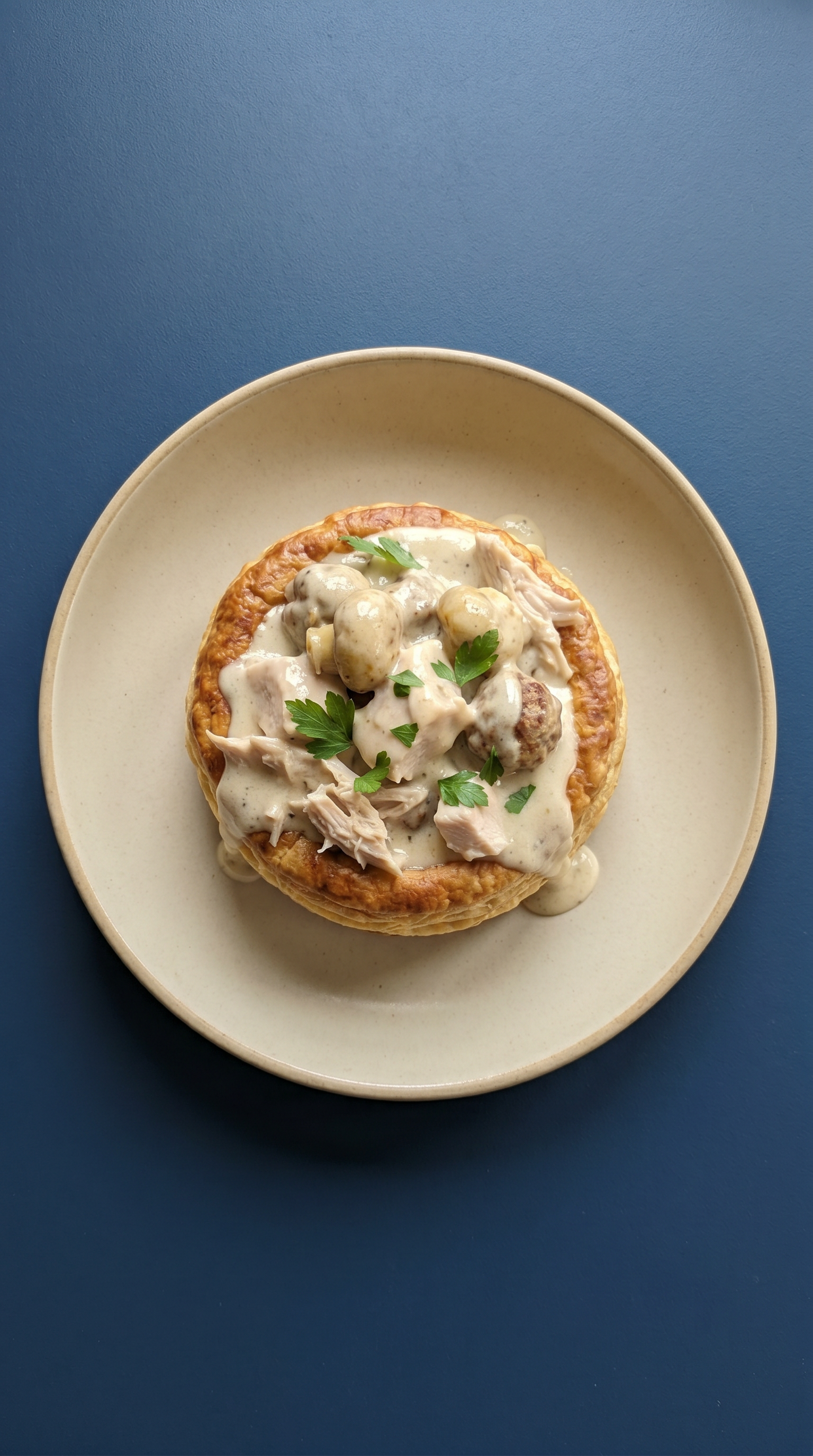 Vol-au-Vent au Poulet (Koninginnenhapje)