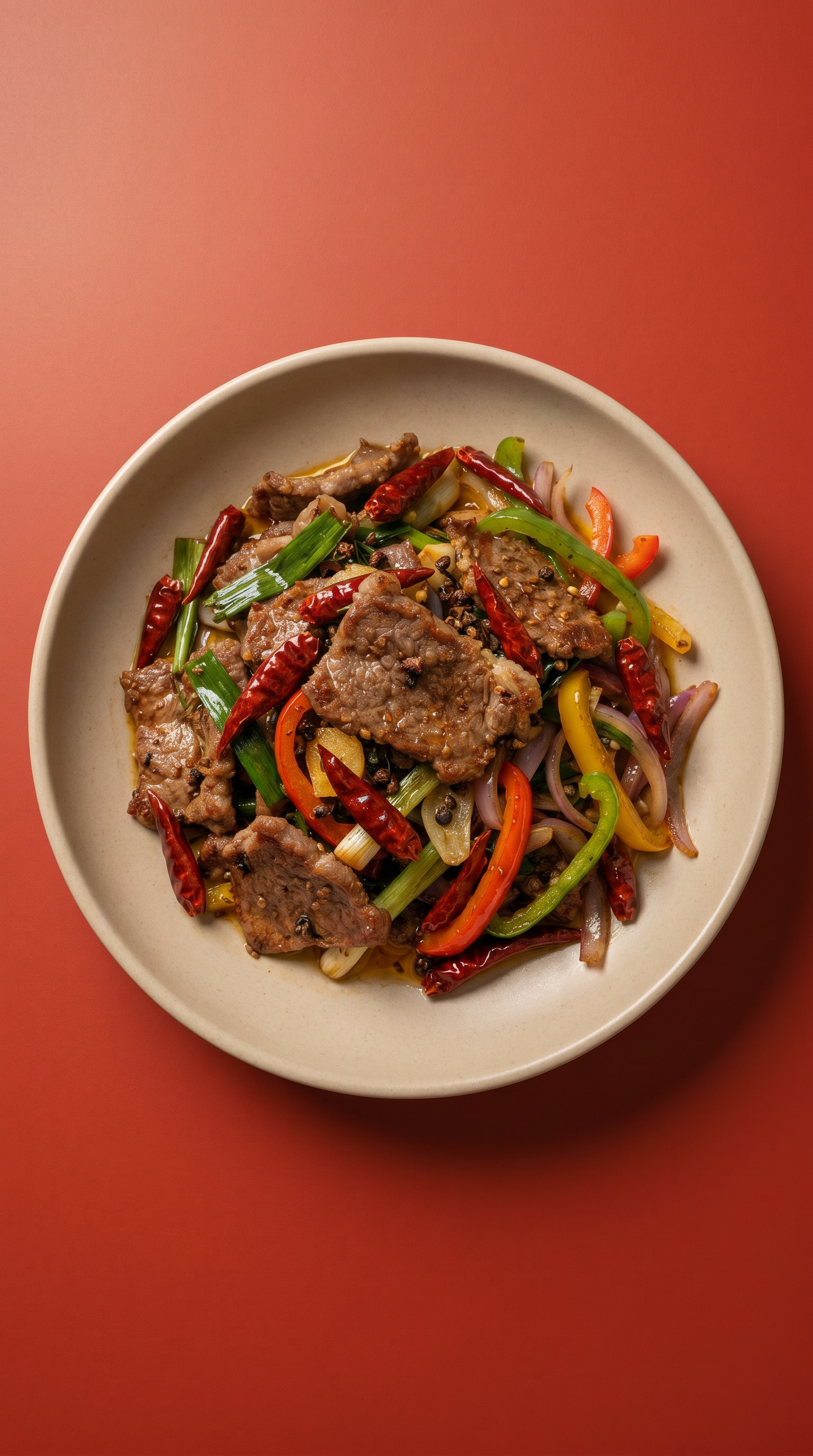 Agneau au cumin de Sichuan (Ziran Yangrou)