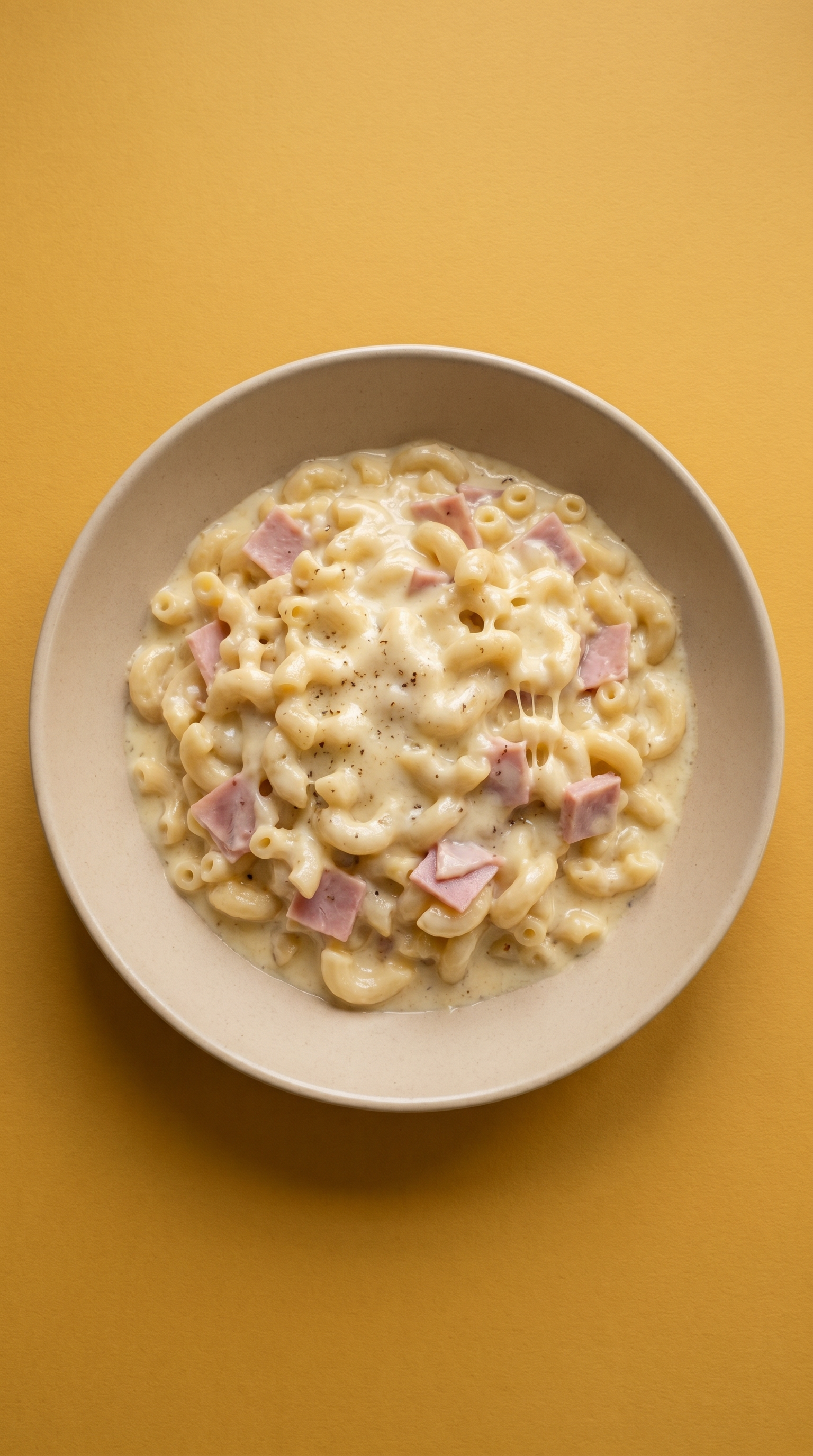 Oma's Belgische Macaroni met Ham en Kaas
