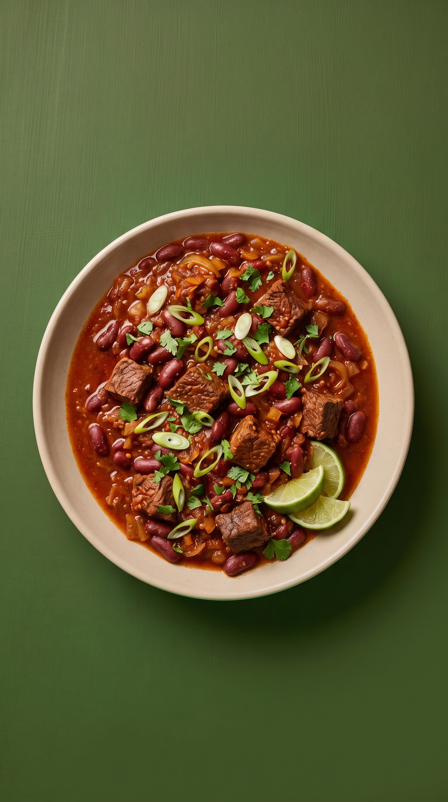 Chef’s chili con carne met gochujang, harissa en sambal