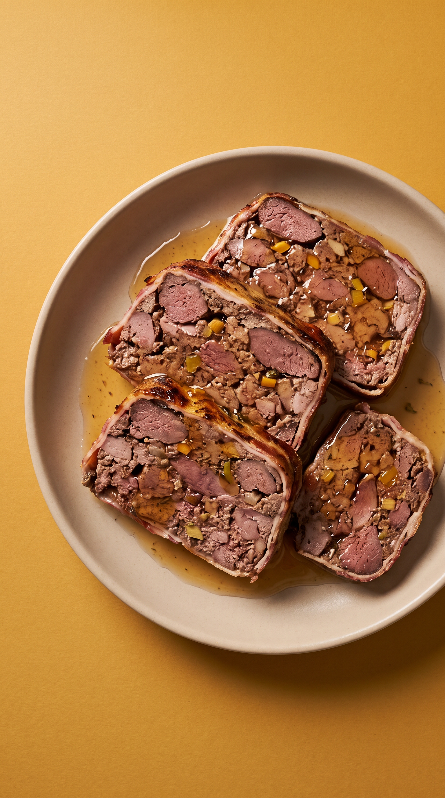 Pâté de lièvre classique au cognac et gelée maison