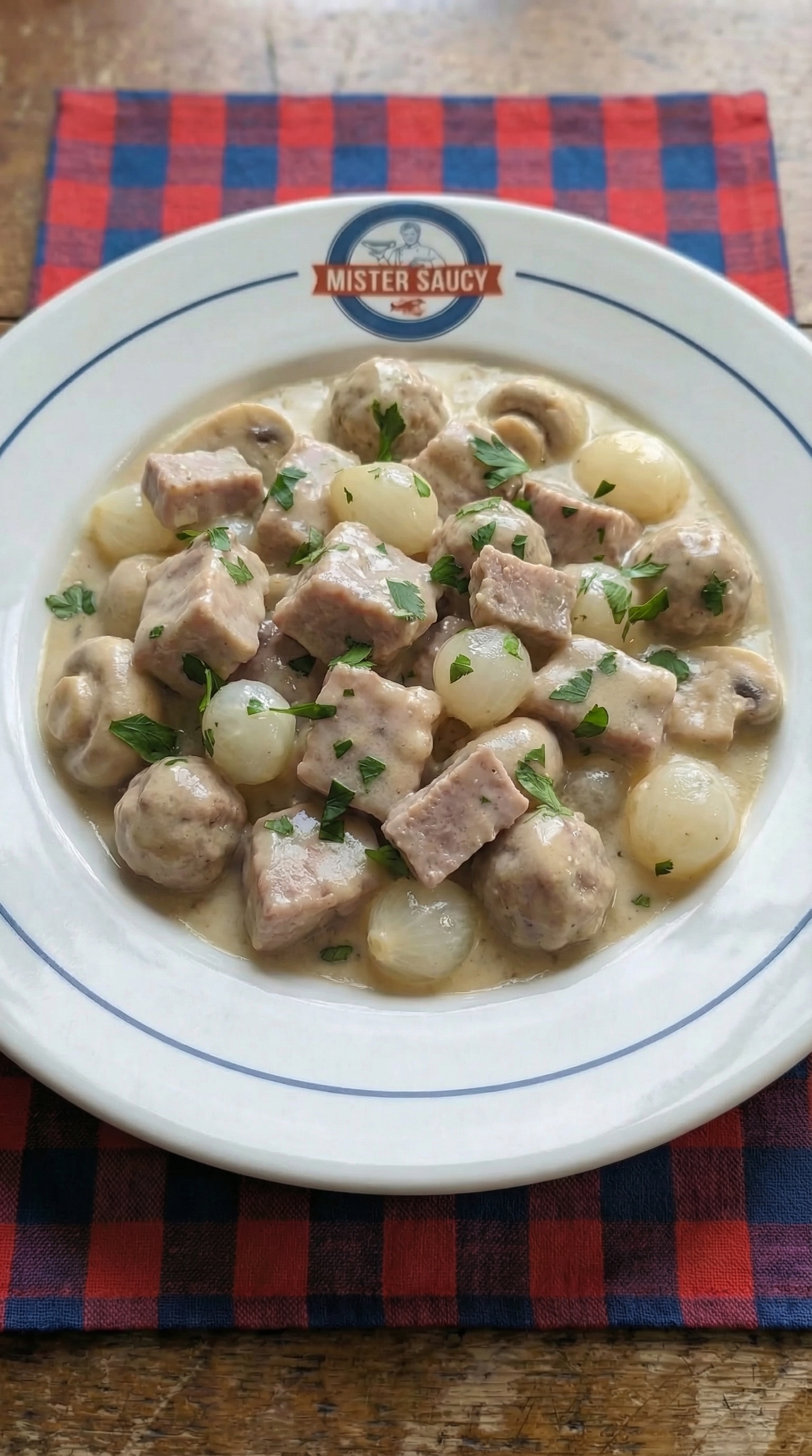 Ragoût Royal de Veau Belge (Blanquette de Veau Royale)